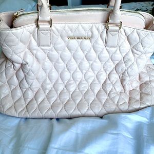 Vera Bradley Quilted Pink Purse with Laptop Sleeve
